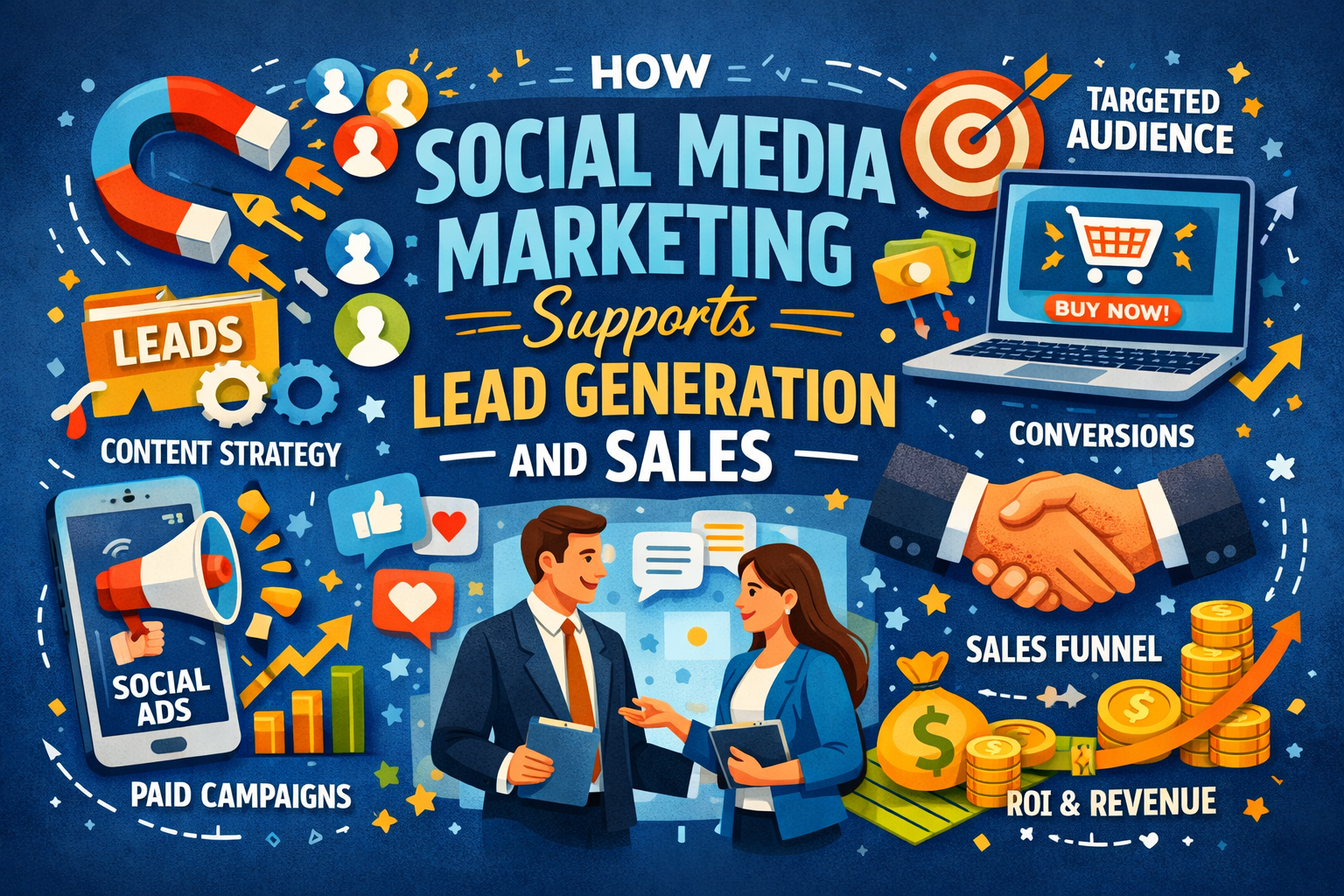 How Social Media Marketing Supports Lead Generation and Sales